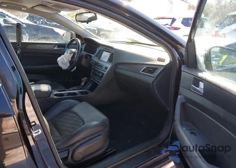 2017 Hyundai Sonata Sport из США, поврежденный, VIN 5NPE34AF9HH462580